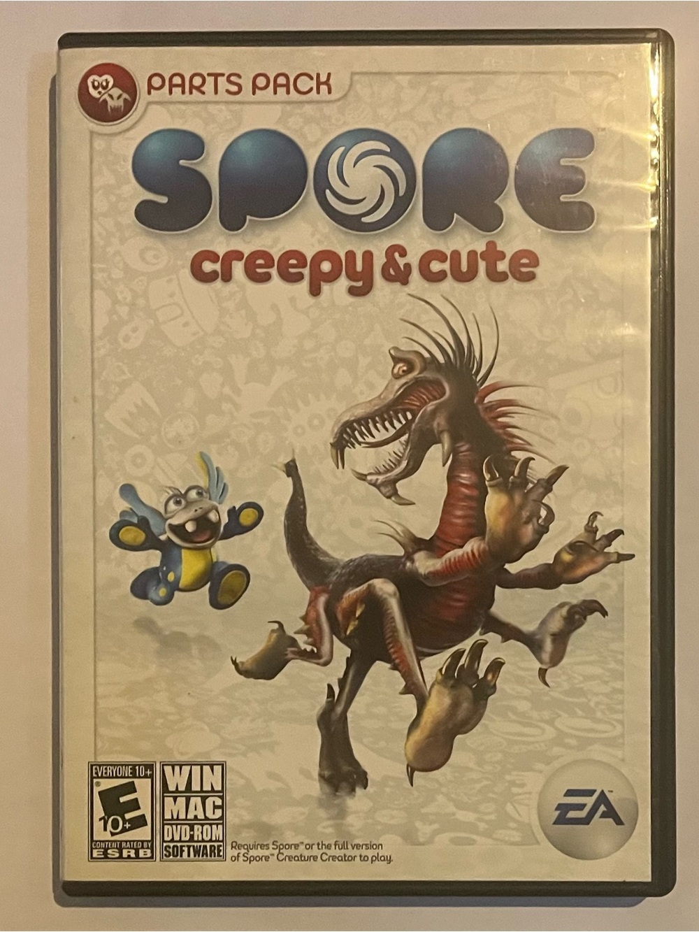 MAC and WIN Spore Creepy & Cute Parts Patch PC Game